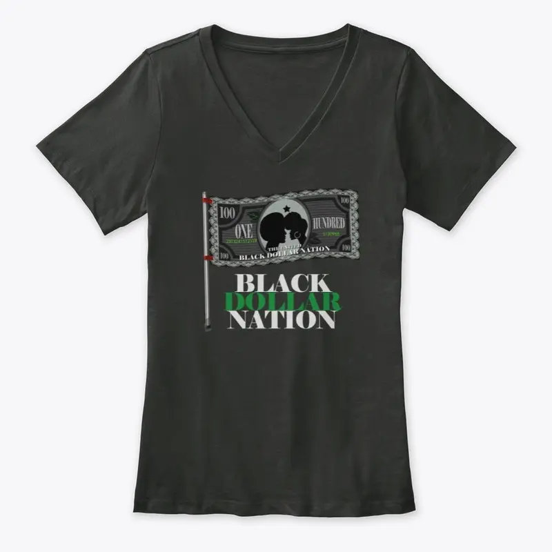 Black Dollar Nation Brand T-Shirt